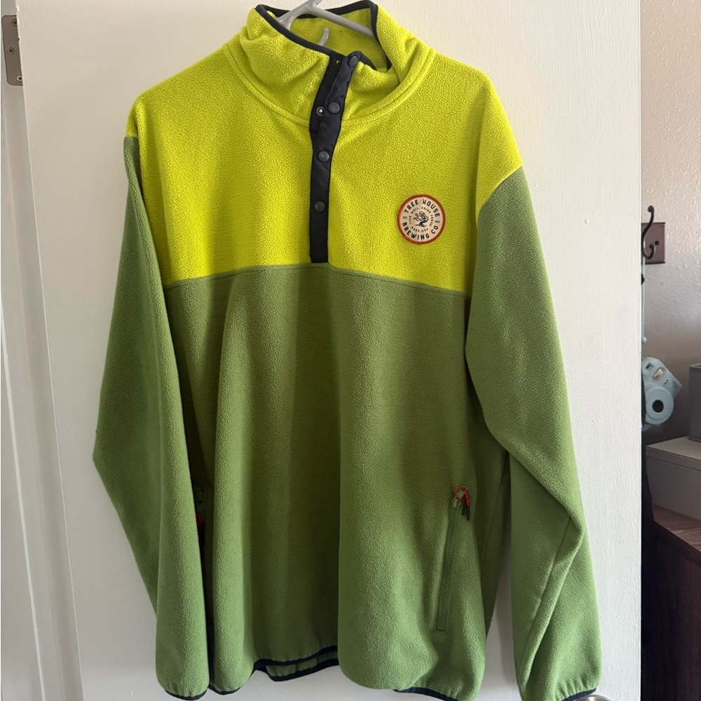 Treehouse brewing brewery Two-Tone Green Men's